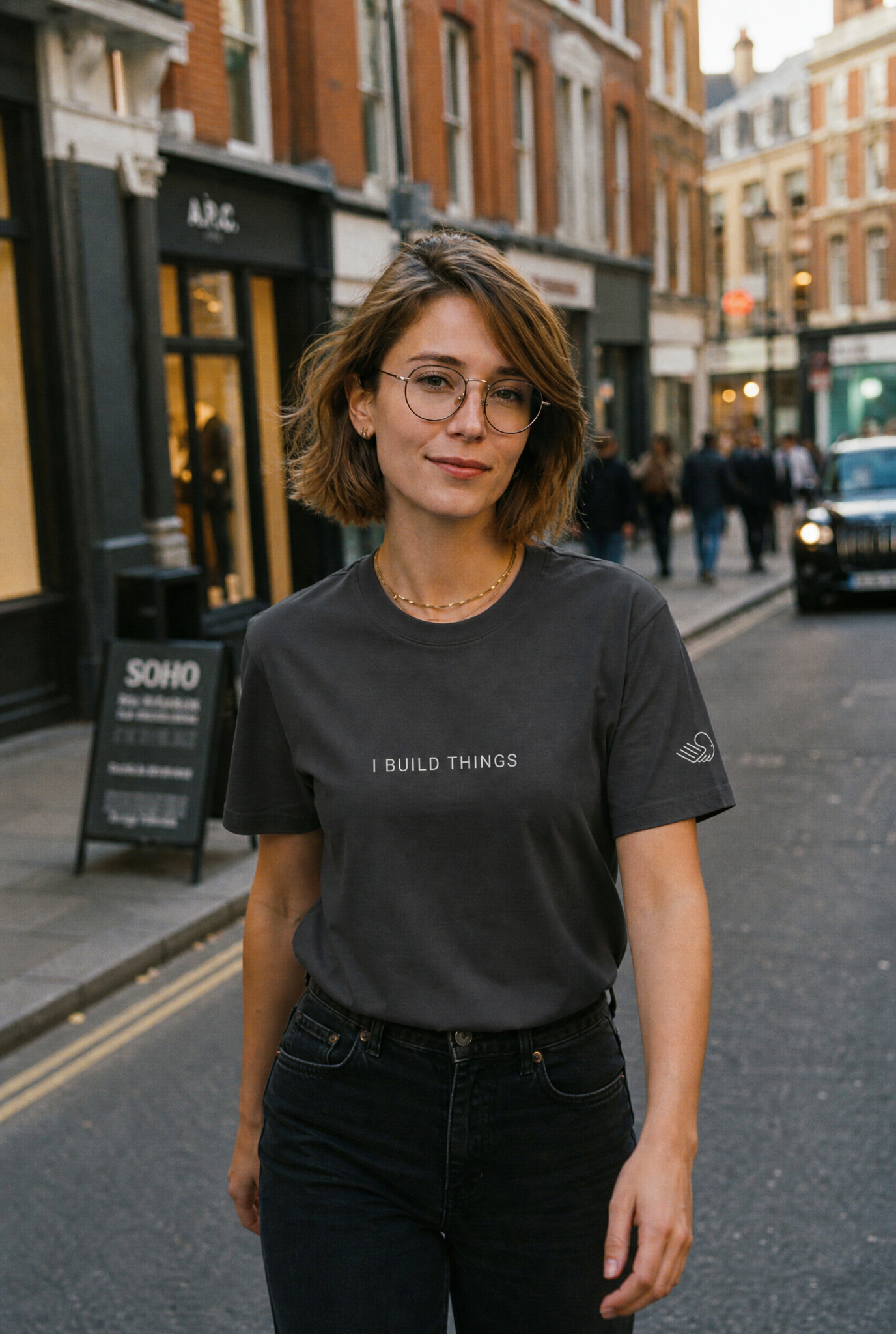 I Build Things Oversized Tee