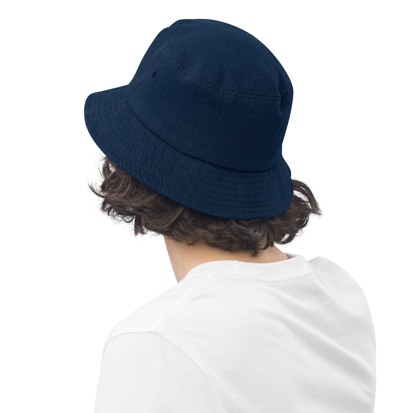 Builderall Logo Denim bucket hat