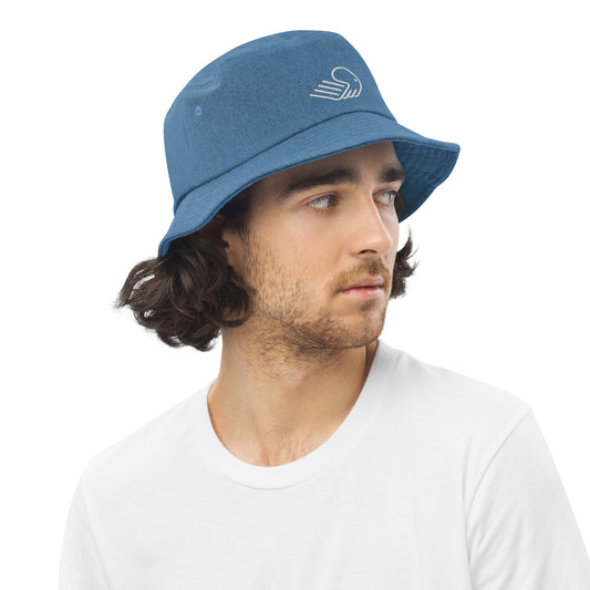 Builderall Logo Denim bucket hat